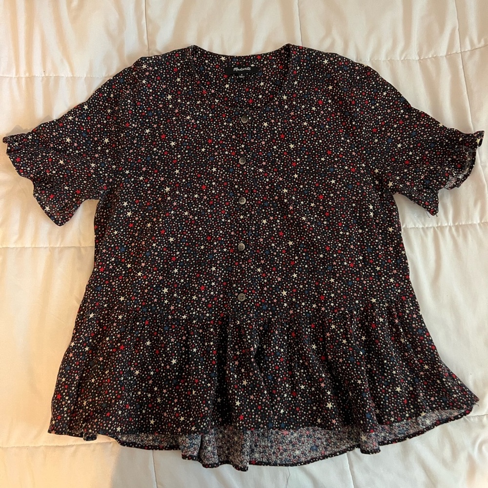 Madewell Star Blouse